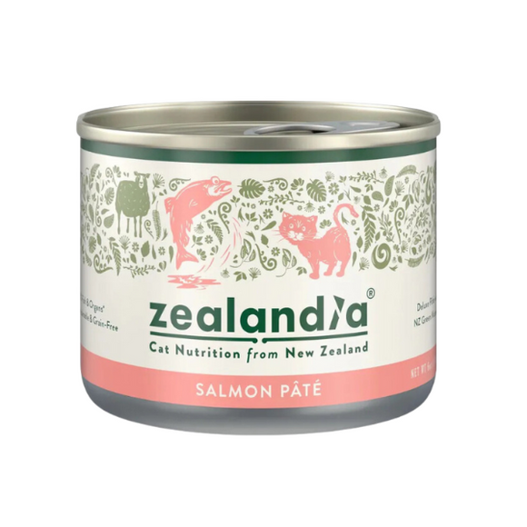 Zealandia - [紐西蘭] 狂野主廚-貓主食罐 三文魚170