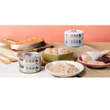 汪喵星球幼母貓營養主食罐 - 98%鮮肉無膠貓罐頭 (鱸魚雞餐) 165g