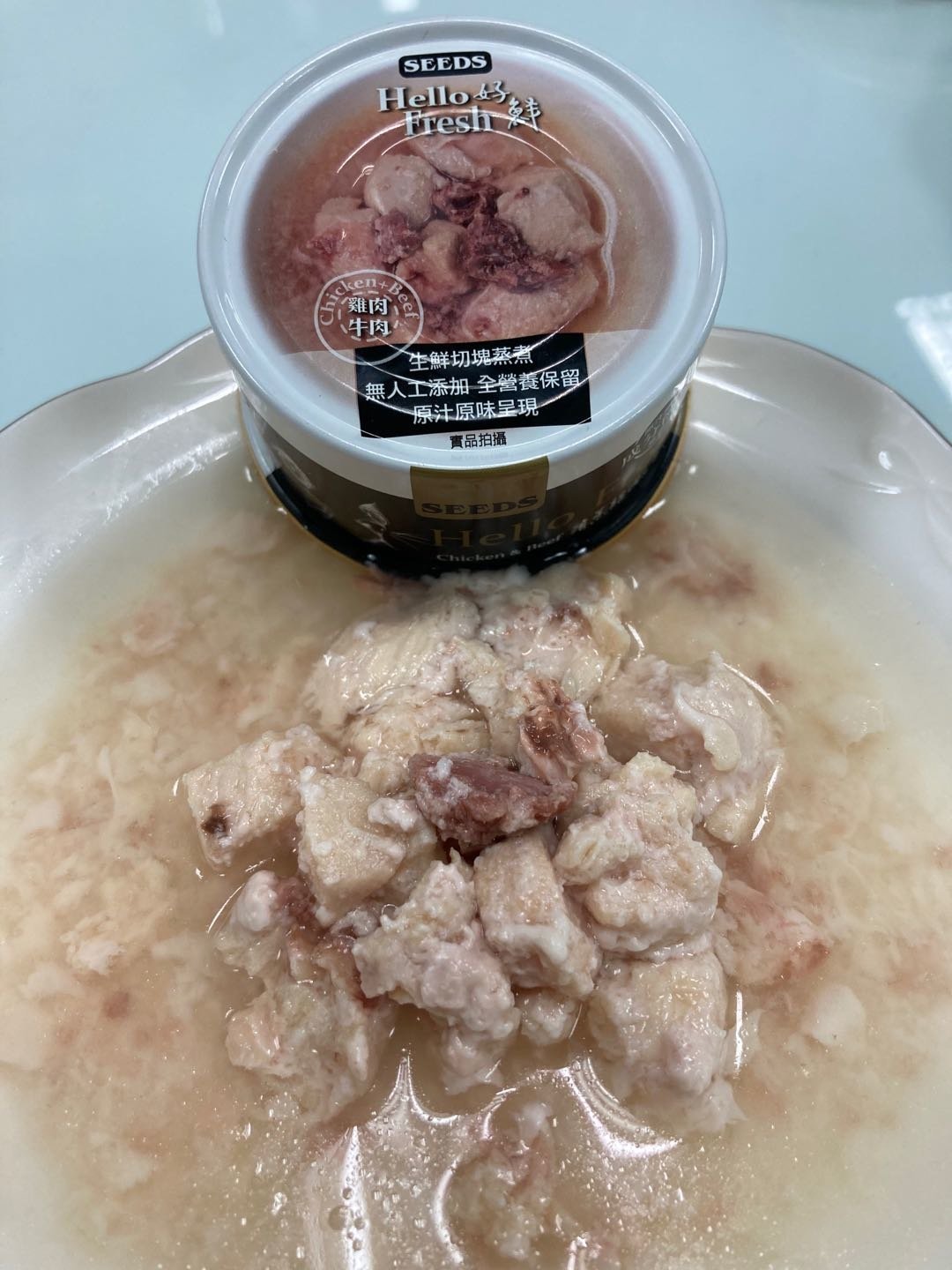 [Seeds] Hello Fresh 好鮮燉湯-清蒸雞肉+牛肉貓罐頭80g