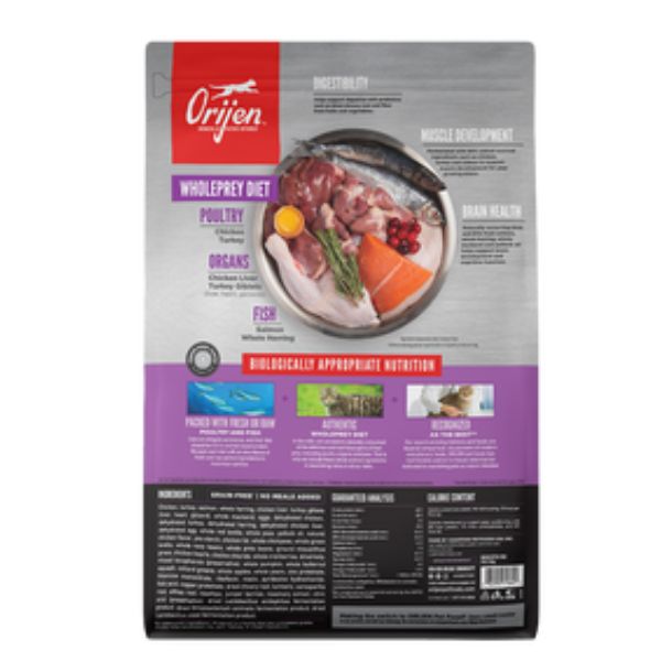 Orijen Kitten- [渴望]幼貓無穀物乾糧(雞肉+火雞+三文魚+鯡魚) 1.8kg_02