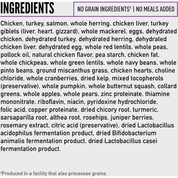 Orijen Kitten- [渴望]幼貓無穀物乾糧(雞肉+火雞+三文魚+鯡魚) 1.8kg_08