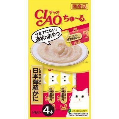 Ciao 貓小食 - 雞肉+蟹 (4條裝)
