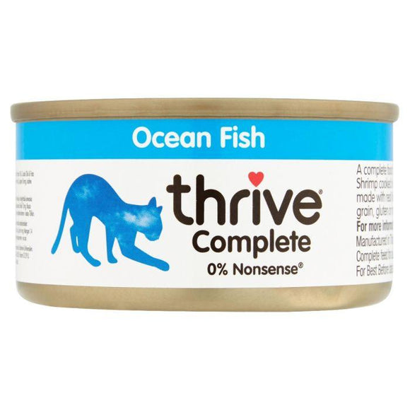 Thrive - 鯖魚+銀魚+海蝦主食貓罐頭75g