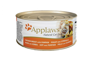 Applaws 肉絲湯系列貓罐- 雞肉南瓜70g