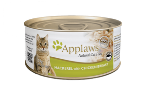 Applaws 肉絲湯系列貓罐 - 鯖魚雞胸肉 70g