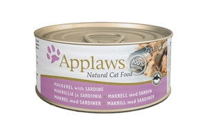 Applaws 肉絲湯系列貓罐- 鯖魚沙丁魚70g