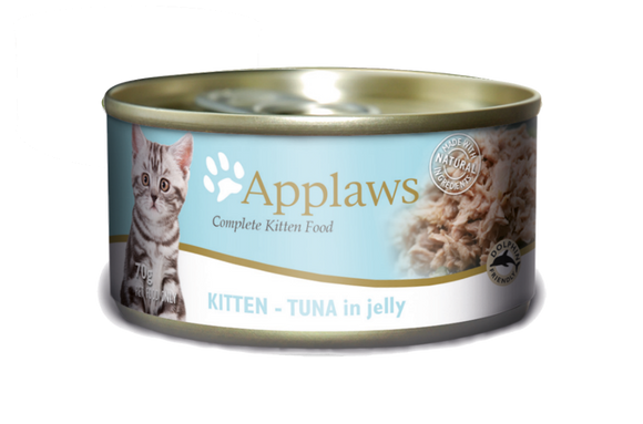 Applaws 幼貓罐頭- 吞拿魚啫喱果凍貓罐 70克