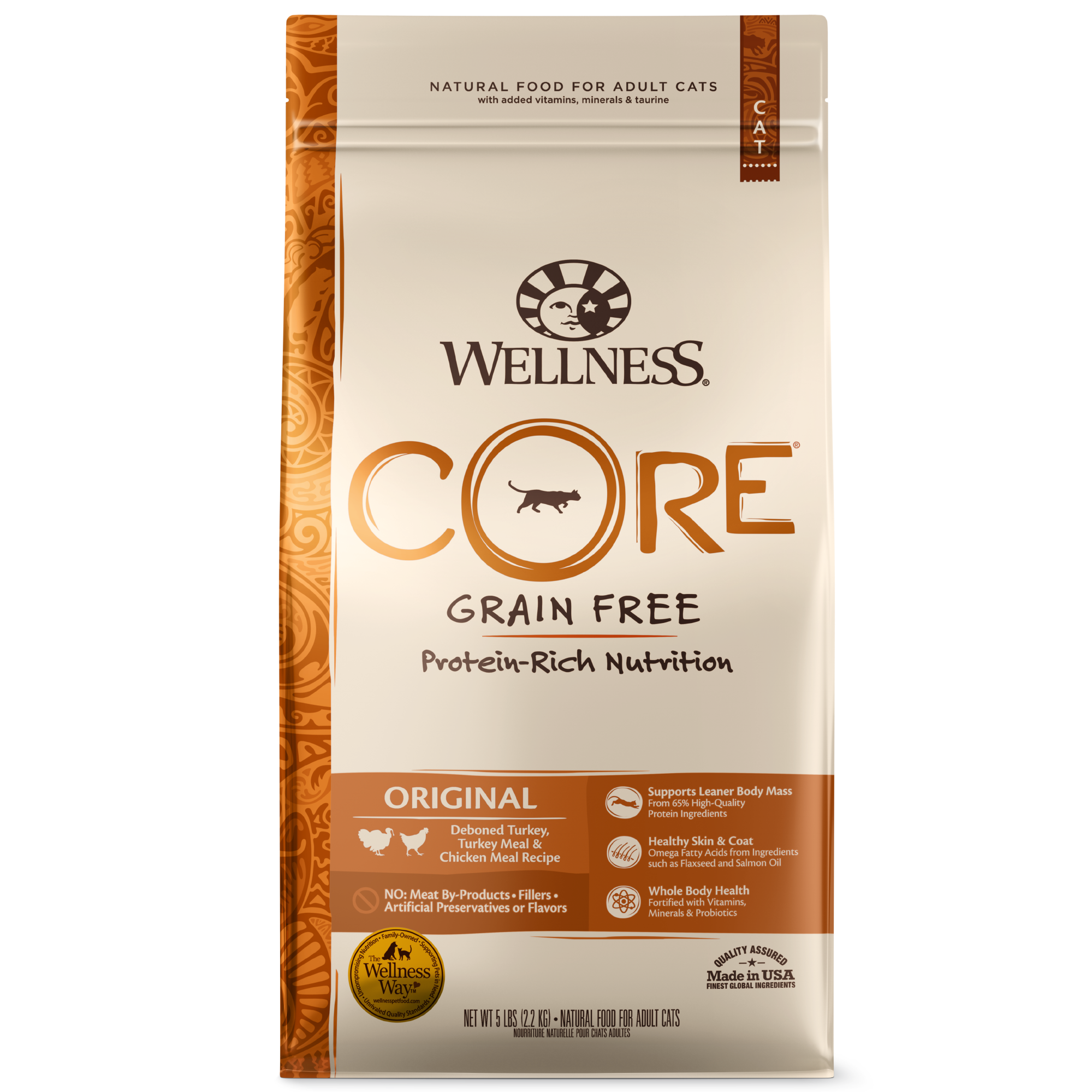 Wellness CORE貓糧-無穀物經典原味配方 5lb