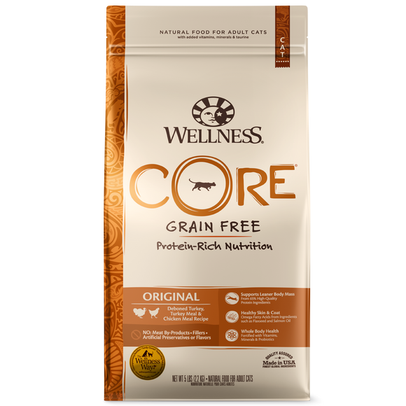 Wellness CORE貓糧-無穀物經典原味配方 5lb