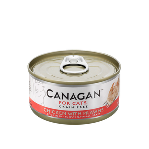Canagan -雞肉伴蝦配方貓罐頭75g