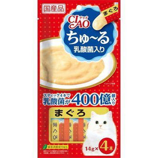 Ciao 貓小食 - 吞拿魚乳酸菌 (4條裝)