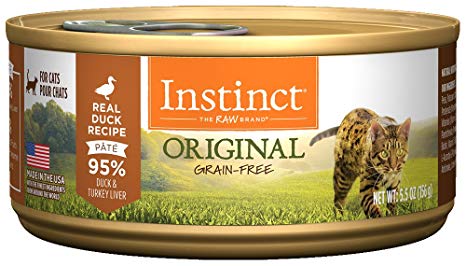 Instinct -  無穀物鴨肉貓罐頭 5.5Oz