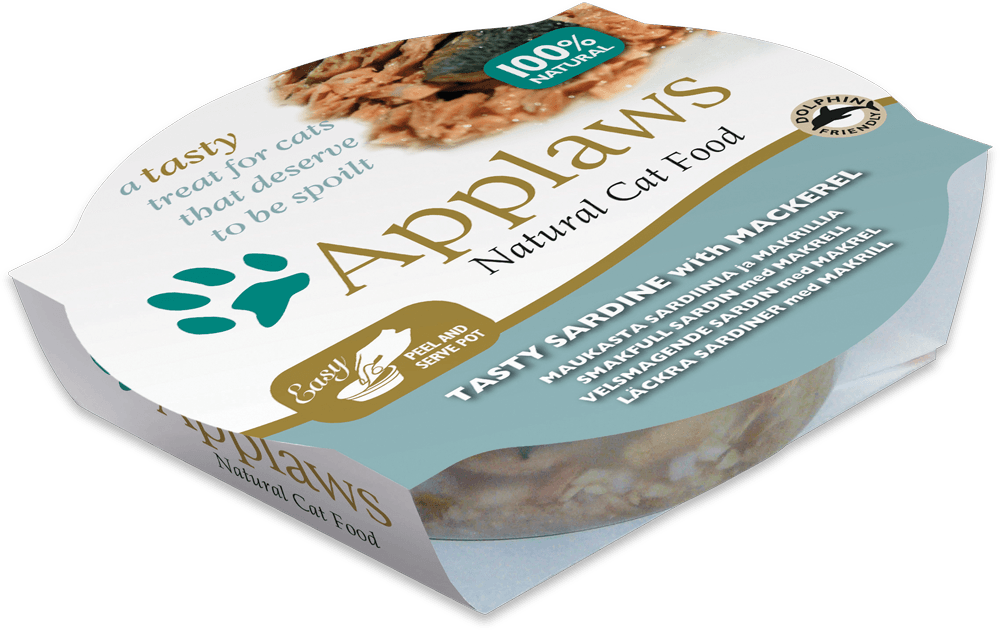 Applaws 輕便餐盒- 沙丁魚和鯖魚60g