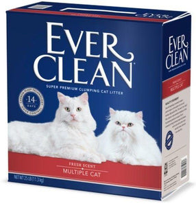 Ever Clean 愛牠潔- 多貓專用低粉塵貓砂(微香味) 25lb