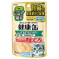 Aixia 日本腎臟健康缶濕糧包 - 11歲吞拿魚味(去毛球配方) 40g