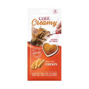 Catit Creamy 天然營養肉泥貓貓小食棒 (烤雞肉味)
