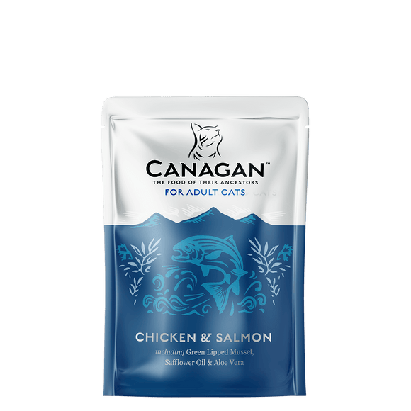Canagan 滋味包- 成貓雞肉及三文魚配方85g