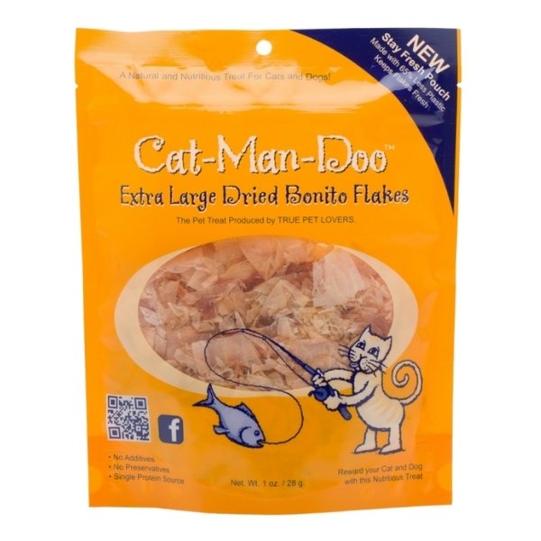 Cat-Man-Doo 鰹魚/柴魚薄片貓小食1Oz