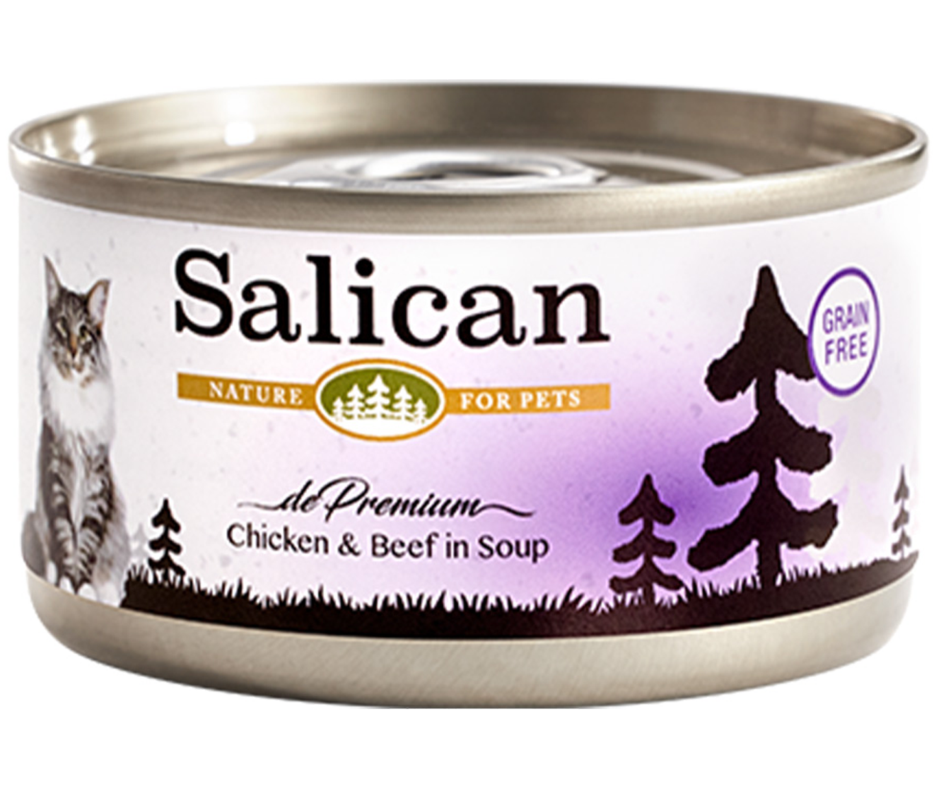 Salican 挪威森林 - 鮮雞肉牛肉(清湯Soup)