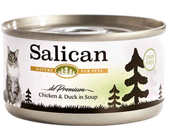Salican 挪威森林 - 鮮雞肉鴨肉(清湯Soup)