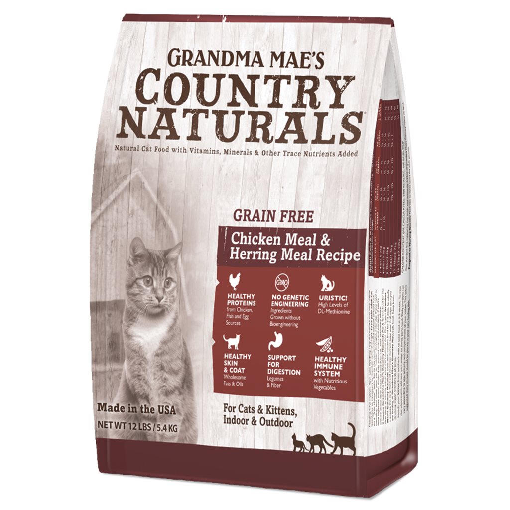 Country Naturals 無穀物鯡魚雞肉低敏感 全貓糧