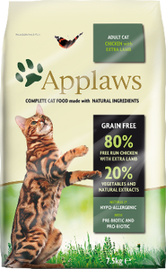 Applaws成貓糧- 雞肉羊肉配方 2kg /7.5kg