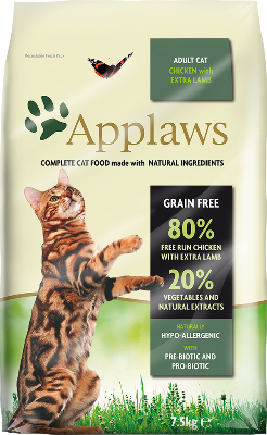 Applaws成貓糧- 雞肉羊肉配方 2kg /7.5kg