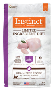 Instinct - 單一蛋白 兔肉配方貓糧