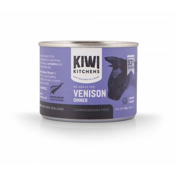 Kiwi Kitchen Vension-鹿肉主食罐 170g