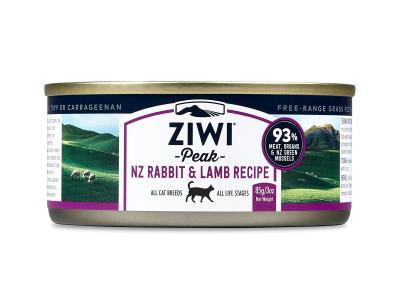 Ziwipeak 貓罐頭 - 兔肉及羊肉配方85g