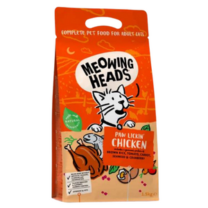 Meowing Heads (MH貓頭)英國成貓乾糧 -  雞肉配方 4kg