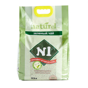 N1 NATUREL 天然玉米豆腐貓砂 -  綠茶味 17.5L