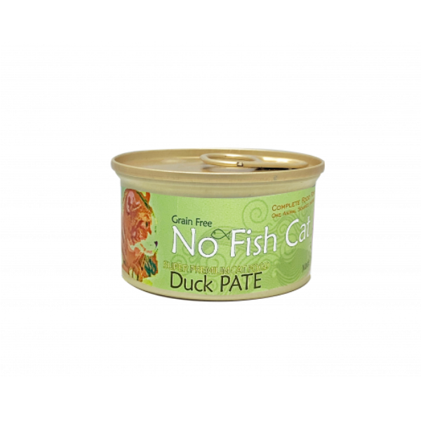 No Fish Cat 單一蛋白貓罐 - 鴨肉 85g
