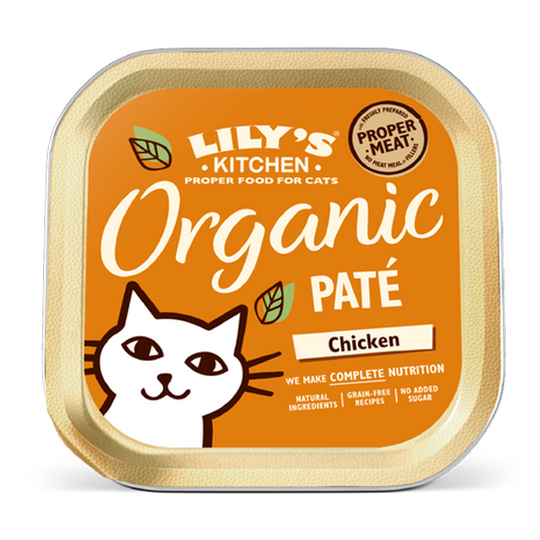 Lily’s Kitchen 有機貓糧主食罐 – 雞肉