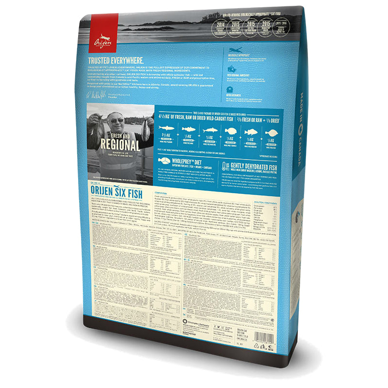 Orijen Cat Food  貓糧 - Six Fish