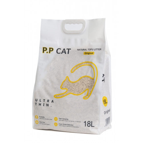 P.P Cat 豆腐貓砂 - 原味18L