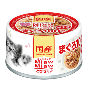 Aixia Miaw Miaw - 吞拿魚貓罐頭60g (MT-1)