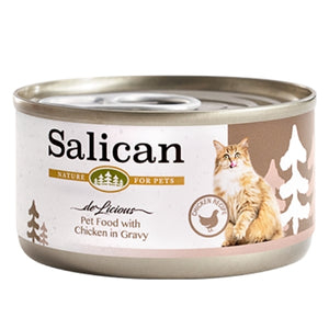 Salican 挪威森林 -雞肉(肉汁) 貓罐頭85g