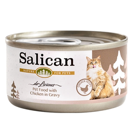 Salican 挪威森林 -雞肉(肉汁) 貓罐頭85g