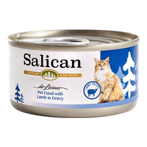 Salican 挪威森林 -羊肉 (肉汁) 貓罐頭85g