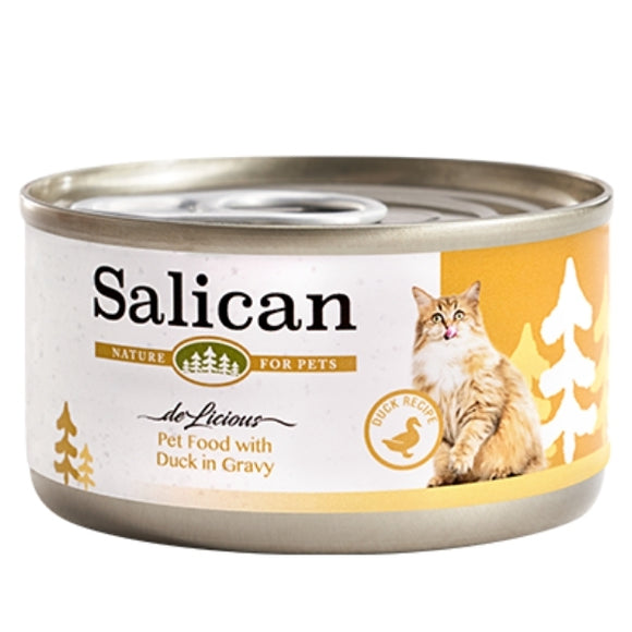 Salican 挪威森林 -鴨肉(肉汁) 貓罐頭85g