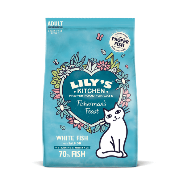 Lily’s Kitchen 天然貓貓糧 – 無穀物鮮味魚肉餐
