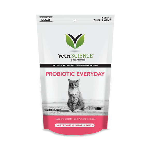 VetriScience Probiotic Everyday- 貓用腸道益生菌 (60粒)
