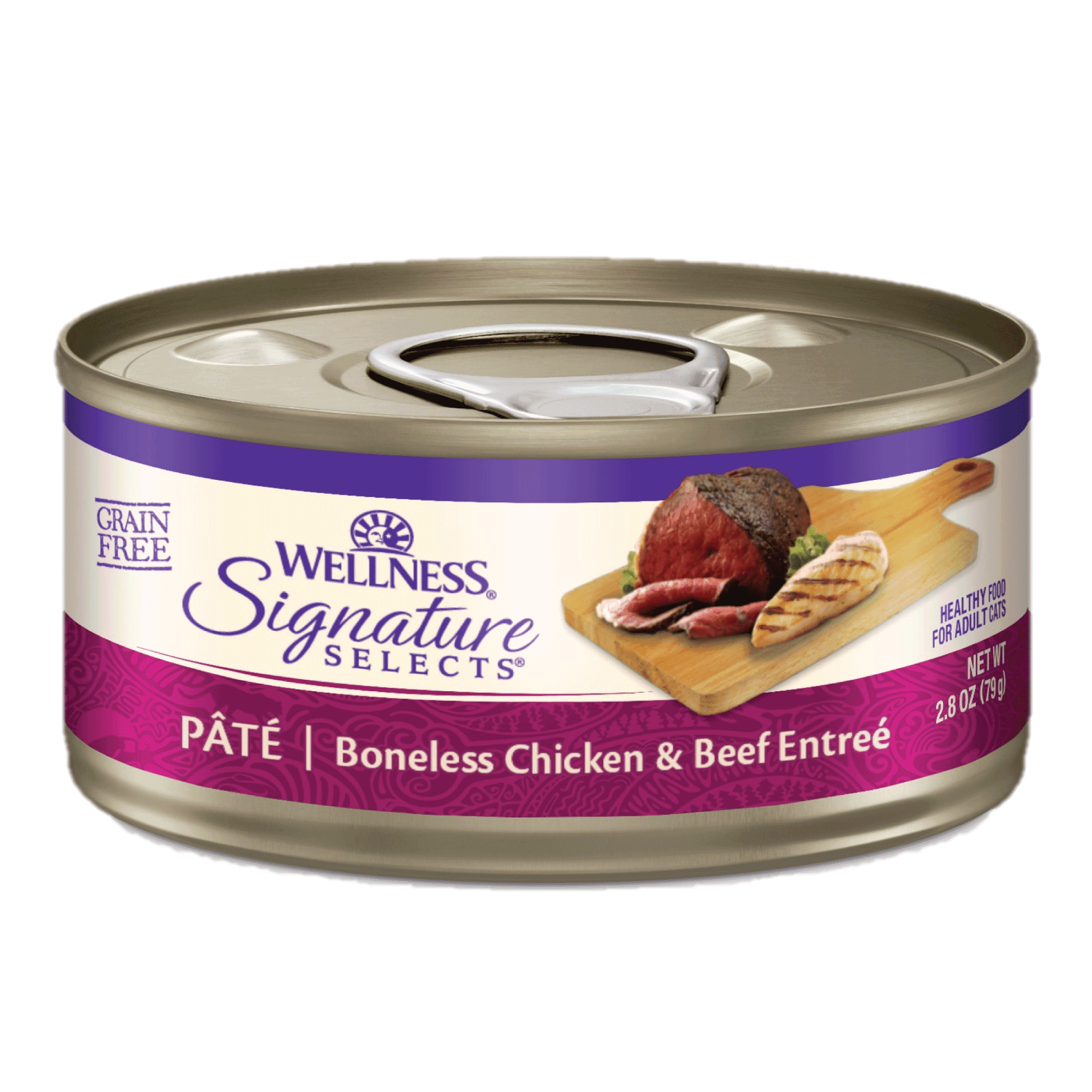 Wellness Signature Select Pate- 鮮雞嫩牛肉醬貓罐2.8Oz