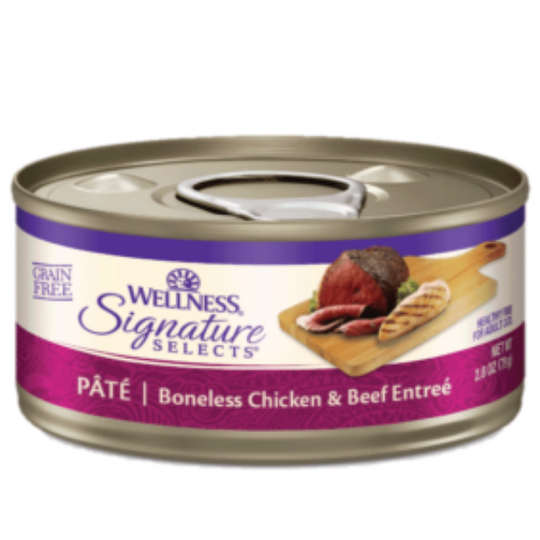 Wellness Signature Select - 鮮雞嫩牛肉醬貓罐5.3Oz