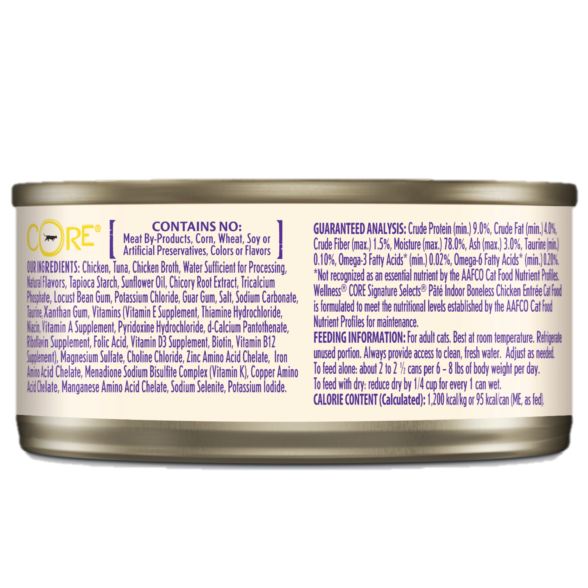 Wellness Signature Select Pate - [室內貓配方/鮮雞肉] 肉醬貓罐2.8Oz