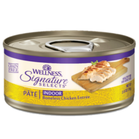 Wellness Signature Select  Pate- [室內貓配方/鮮雞肉] 肉醬貓罐5.3Oz