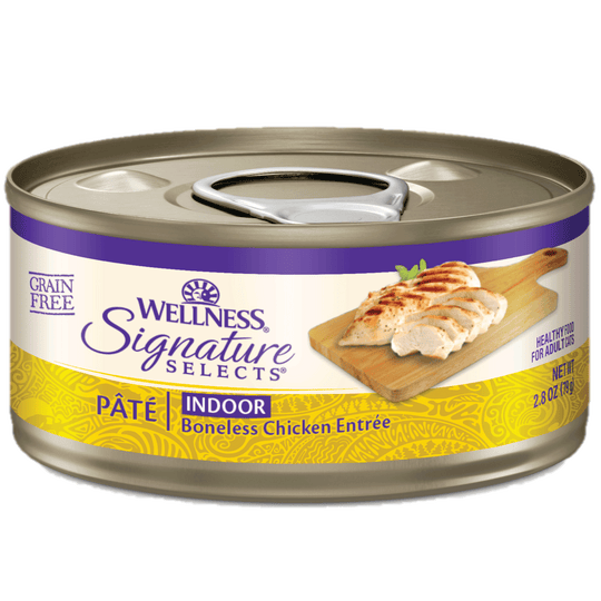 Wellness Signature Select Pate - [室內貓配方/鮮雞肉] 肉醬貓罐2.8Oz