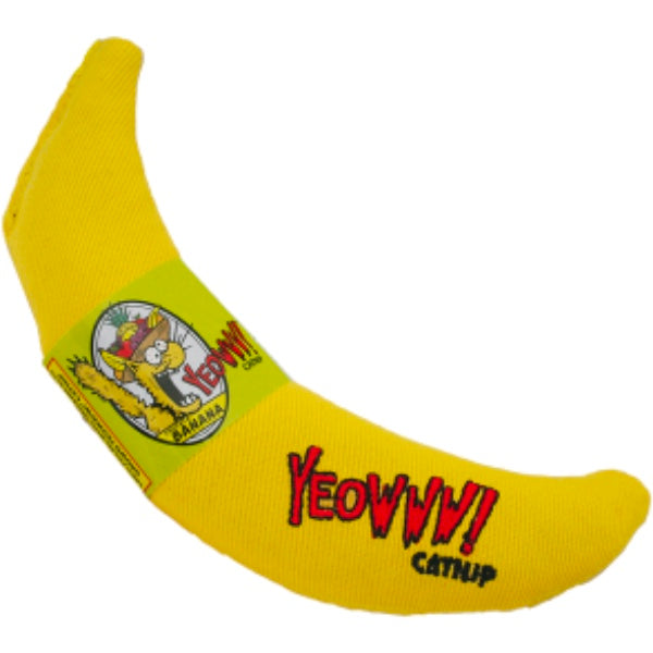 Yeowww! - 香蕉型貓草貓玩具