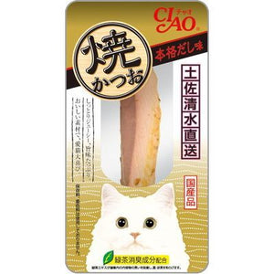 Ciao - 燒鰹魚混布湯味貓小食捧